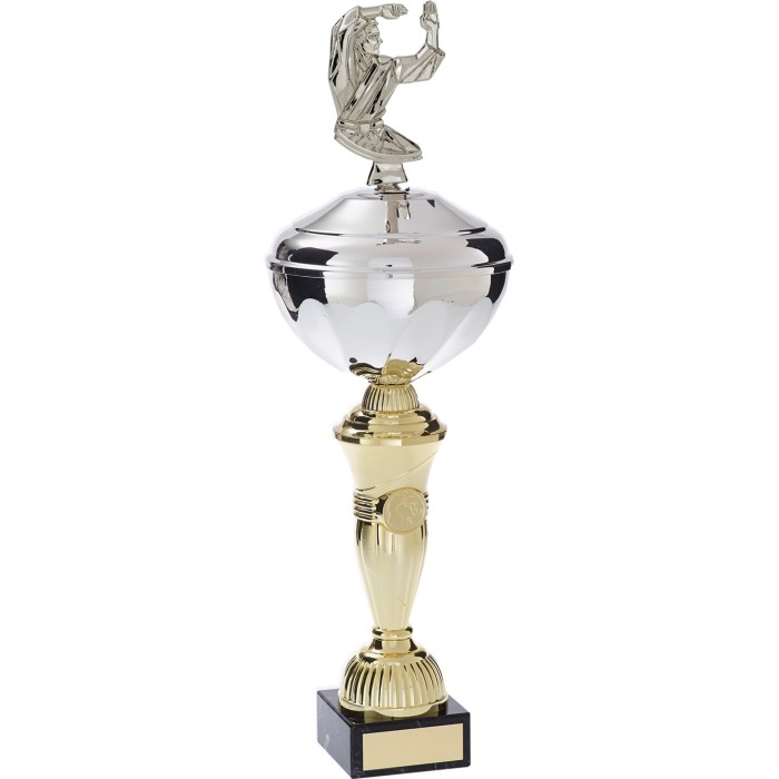KATA PATTERNS METAL TROPHY - AVAILABLE IN 5 SIZES KATA PATTERNS METAL TROPHY - AVAILABLE IN 5 SIZES